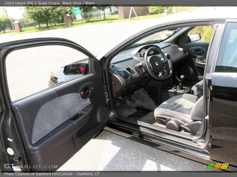 Black Onyx / Black 2004 Saturn ION 3 Quad Coupe