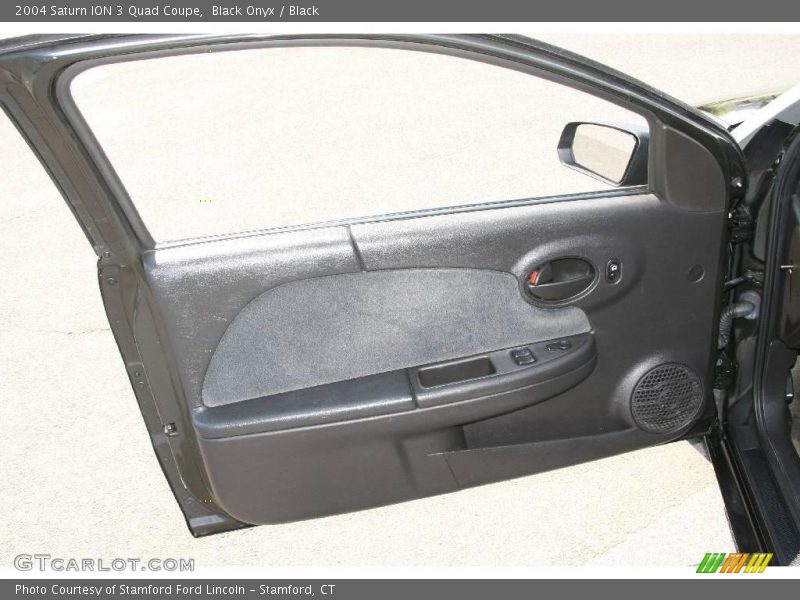 Black Onyx / Black 2004 Saturn ION 3 Quad Coupe