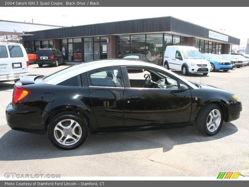 Black Onyx / Black 2004 Saturn ION 3 Quad Coupe