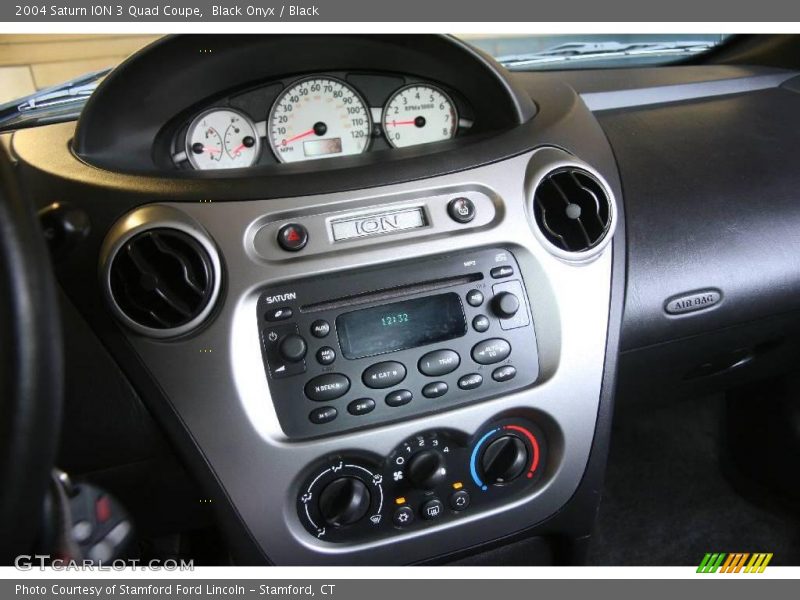 Black Onyx / Black 2004 Saturn ION 3 Quad Coupe