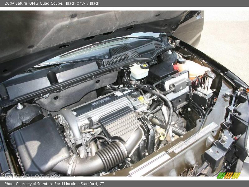 Black Onyx / Black 2004 Saturn ION 3 Quad Coupe