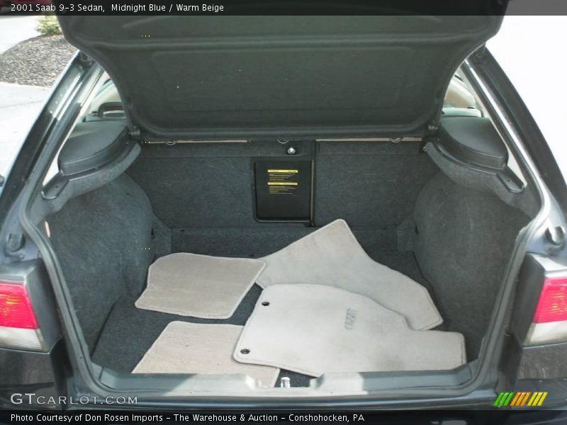 Midnight Blue / Warm Beige 2001 Saab 9-3 Sedan