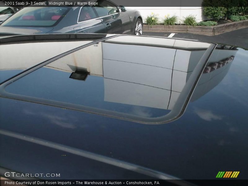 Midnight Blue / Warm Beige 2001 Saab 9-3 Sedan