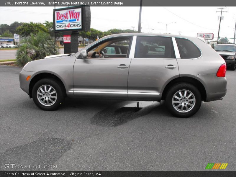Jarama Beige Metallic / Havanna/Sand Beige 2005 Porsche Cayenne