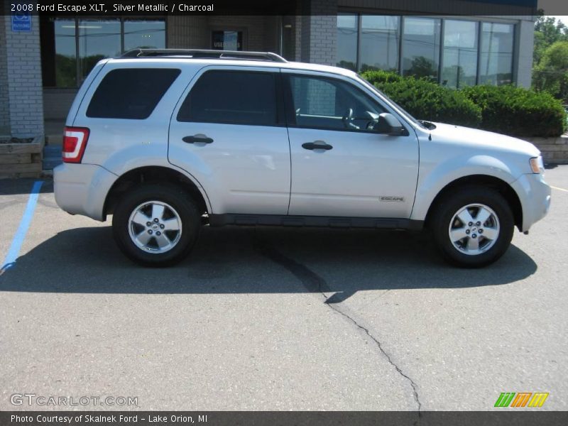 Silver Metallic / Charcoal 2008 Ford Escape XLT
