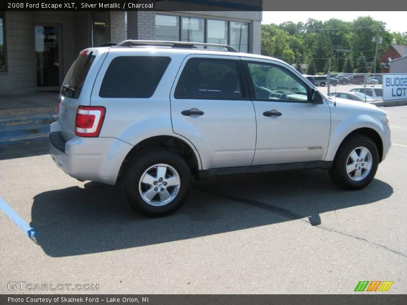 Silver Metallic / Charcoal 2008 Ford Escape XLT