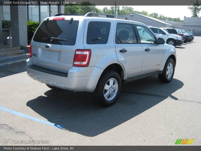 Silver Metallic / Charcoal 2008 Ford Escape XLT
