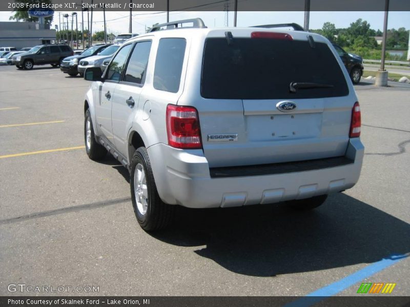 Silver Metallic / Charcoal 2008 Ford Escape XLT