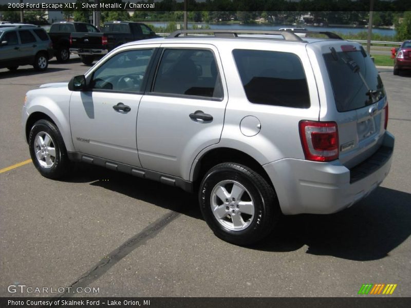 Silver Metallic / Charcoal 2008 Ford Escape XLT