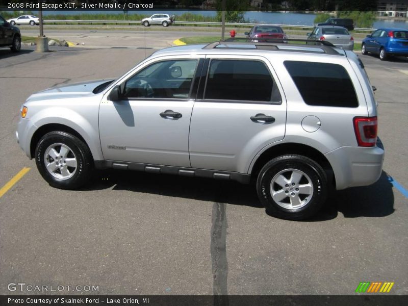 Silver Metallic / Charcoal 2008 Ford Escape XLT