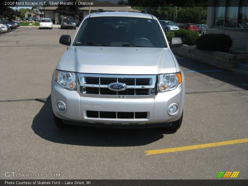 Silver Metallic / Charcoal 2008 Ford Escape XLT