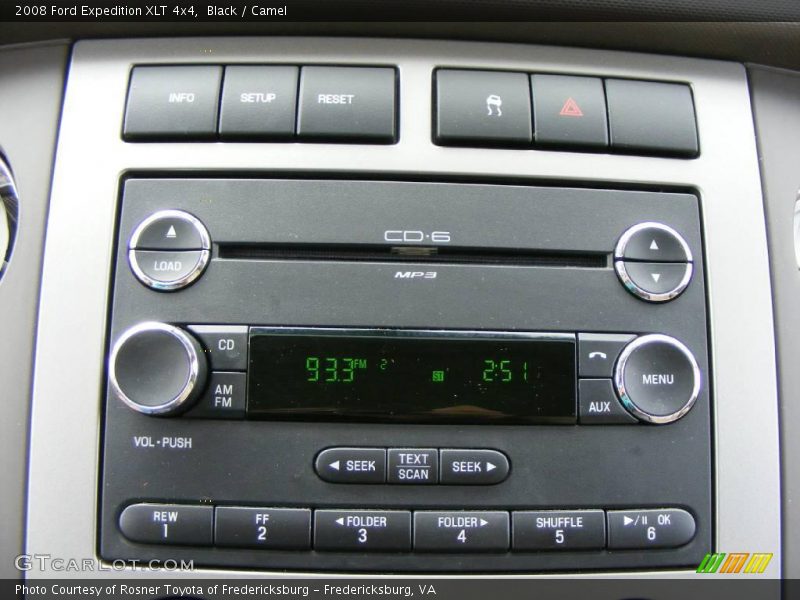 Black / Camel 2008 Ford Expedition XLT 4x4