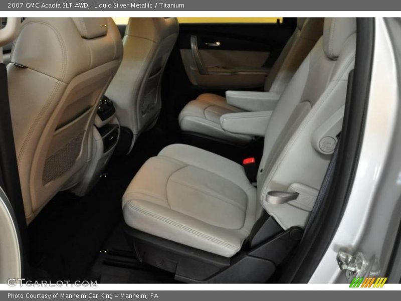 Liquid Silver Metallic / Titanium 2007 GMC Acadia SLT AWD