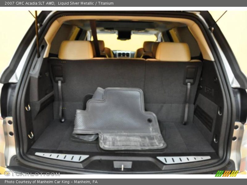 Liquid Silver Metallic / Titanium 2007 GMC Acadia SLT AWD