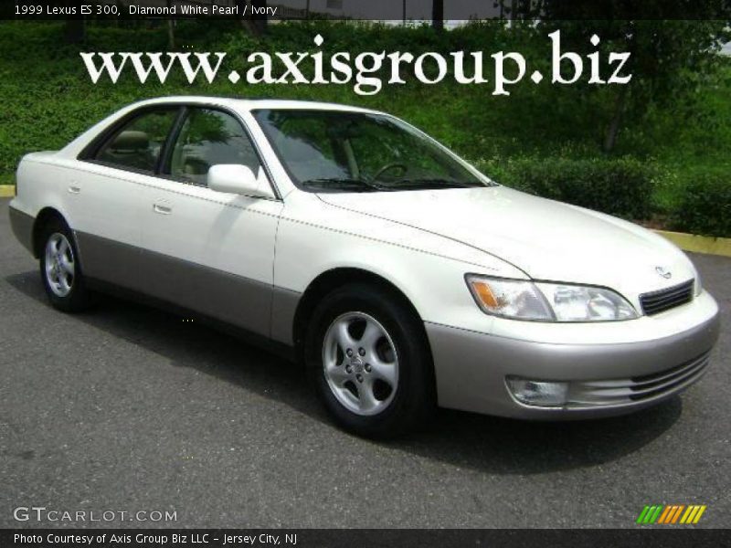 Diamond White Pearl / Ivory 1999 Lexus ES 300