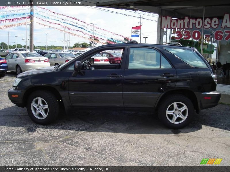 Black Onyx / Black 2002 Lexus RX 300 AWD