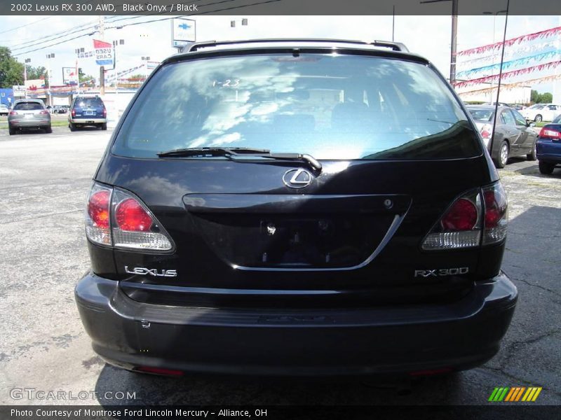 Black Onyx / Black 2002 Lexus RX 300 AWD