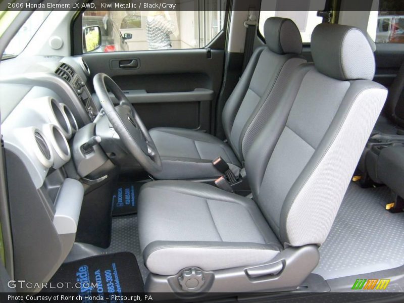 Kiwi Metallic / Black/Gray 2006 Honda Element LX AWD