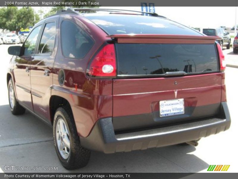 Maple Red Metallic / Dark Taupe 2004 Pontiac Aztek