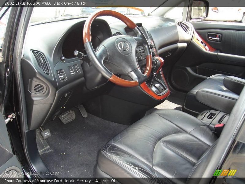 Black Onyx / Black 2002 Lexus RX 300 AWD