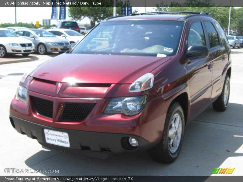 Maple Red Metallic / Dark Taupe 2004 Pontiac Aztek
