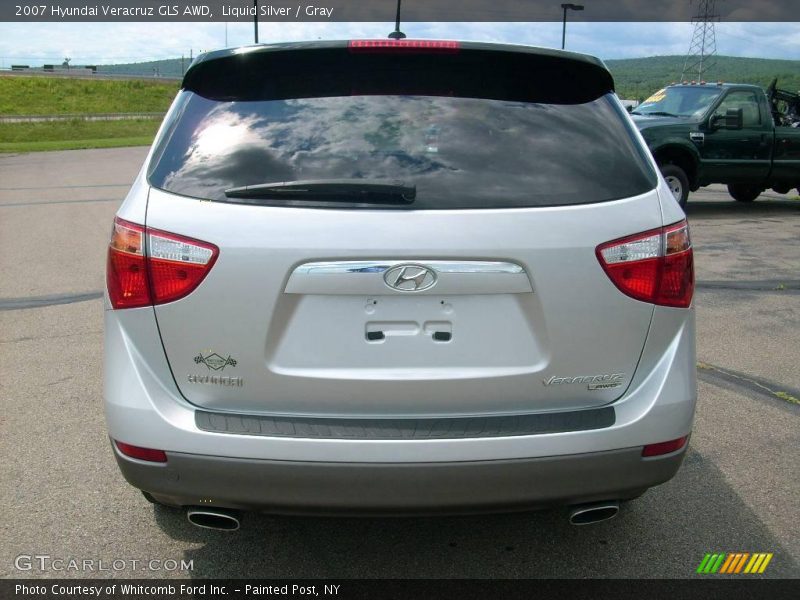 Liquid Silver / Gray 2007 Hyundai Veracruz GLS AWD