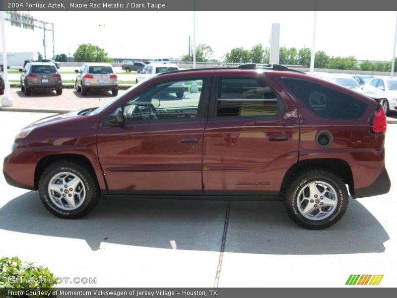 Maple Red Metallic / Dark Taupe 2004 Pontiac Aztek