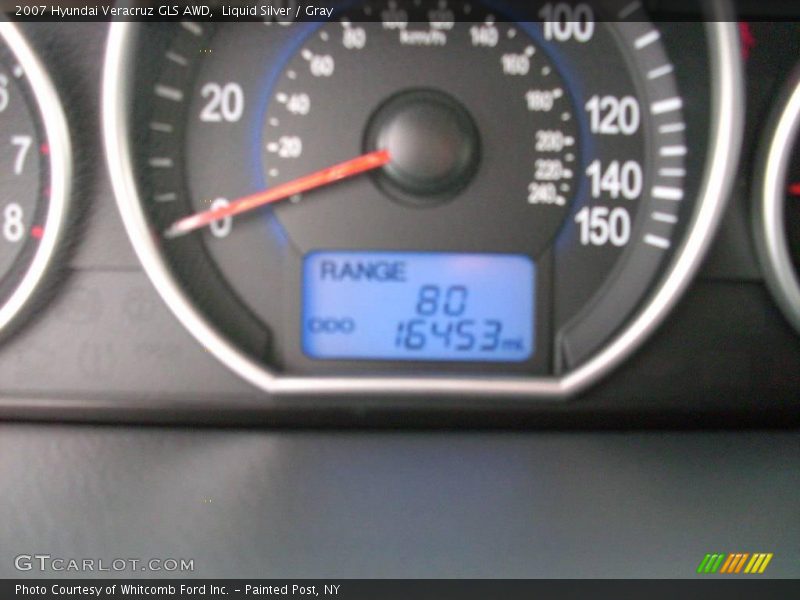 Liquid Silver / Gray 2007 Hyundai Veracruz GLS AWD