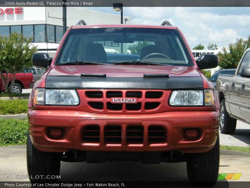 Palazzo Red Mica / Beige 2000 Isuzu Rodeo LS
