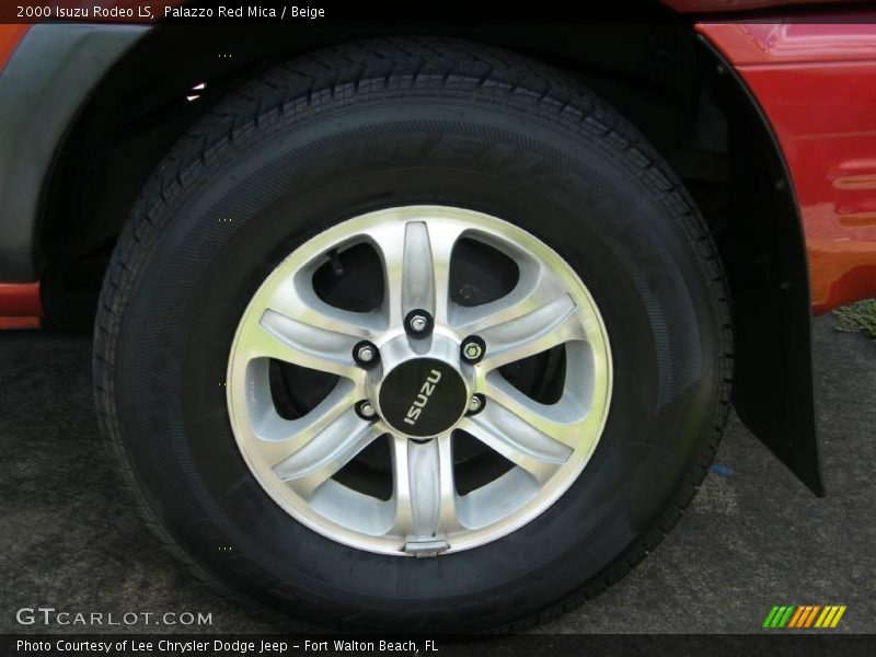 Palazzo Red Mica / Beige 2000 Isuzu Rodeo LS