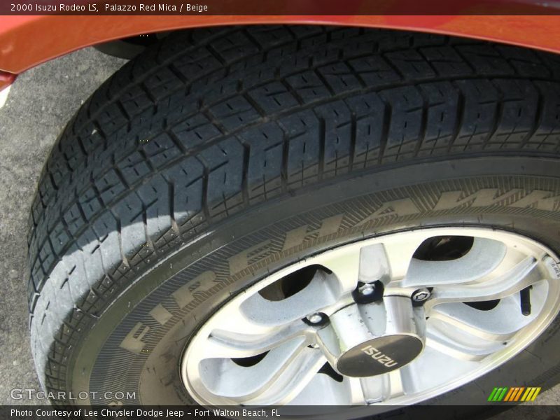 Palazzo Red Mica / Beige 2000 Isuzu Rodeo LS