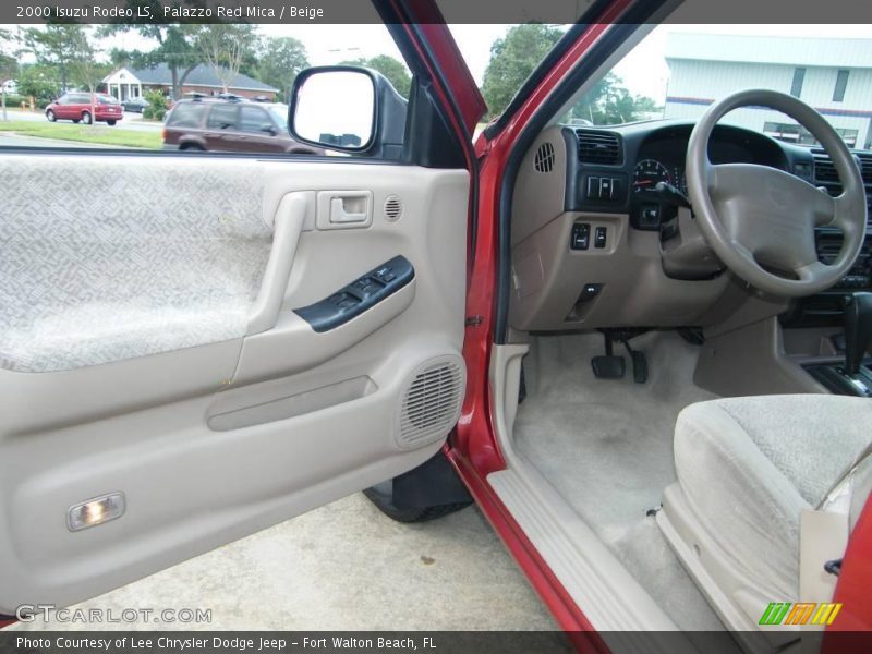 Palazzo Red Mica / Beige 2000 Isuzu Rodeo LS