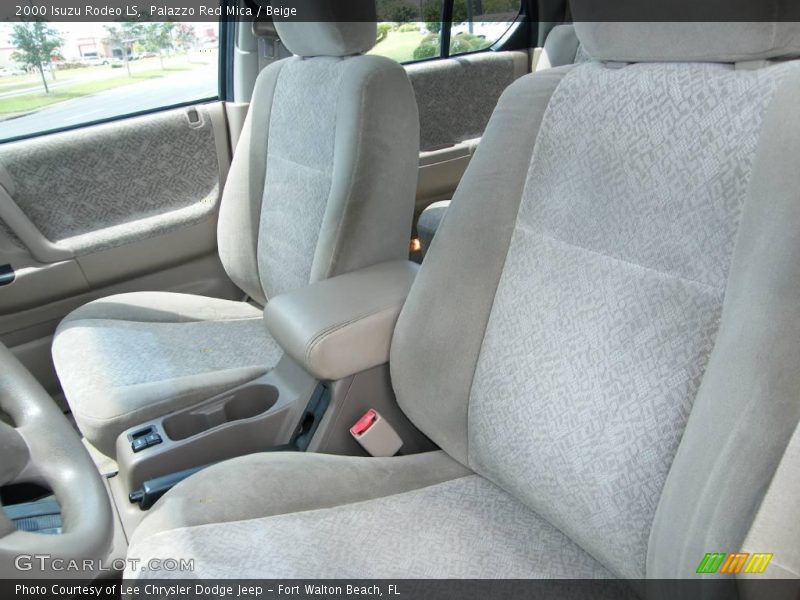 Palazzo Red Mica / Beige 2000 Isuzu Rodeo LS
