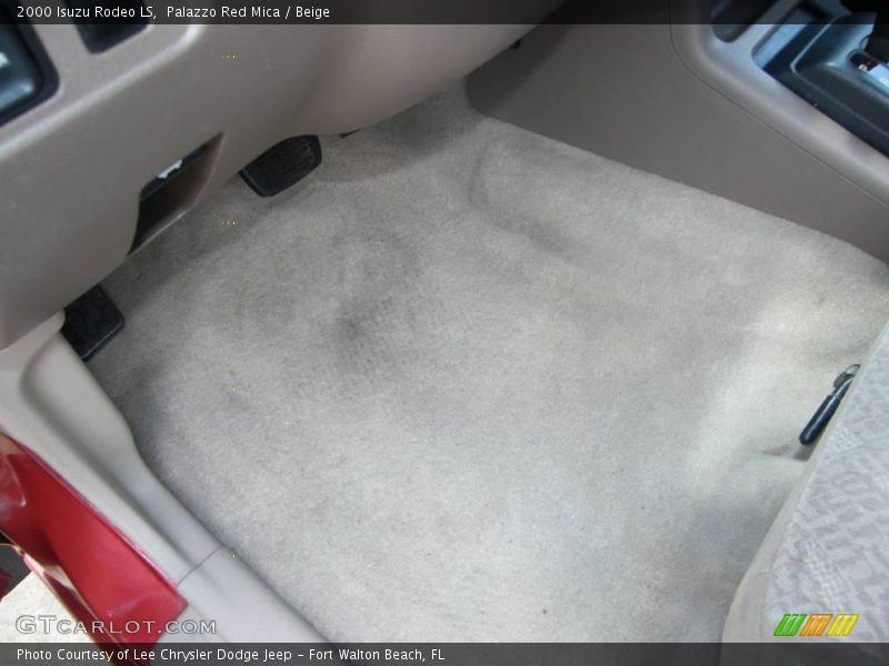 Palazzo Red Mica / Beige 2000 Isuzu Rodeo LS