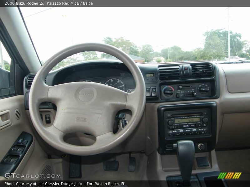 Palazzo Red Mica / Beige 2000 Isuzu Rodeo LS