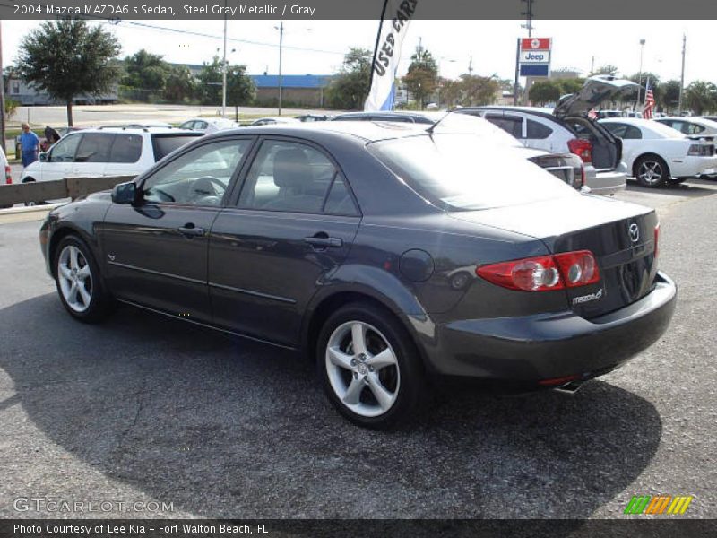 Steel Gray Metallic / Gray 2004 Mazda MAZDA6 s Sedan