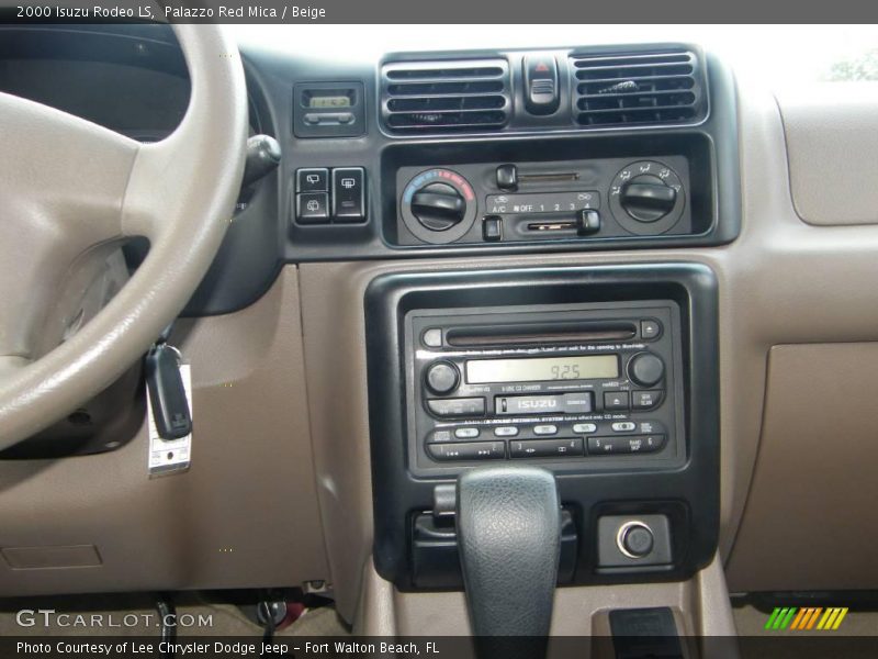 Palazzo Red Mica / Beige 2000 Isuzu Rodeo LS