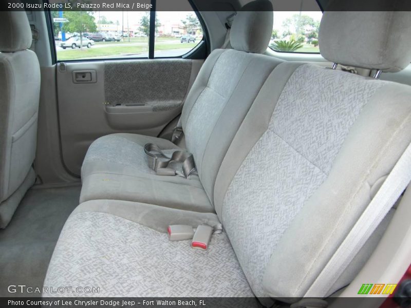 Palazzo Red Mica / Beige 2000 Isuzu Rodeo LS