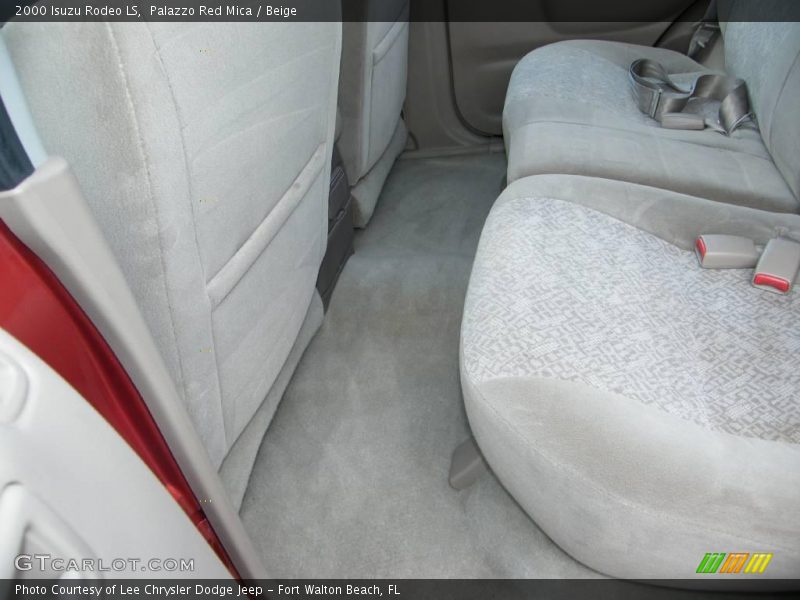 Palazzo Red Mica / Beige 2000 Isuzu Rodeo LS