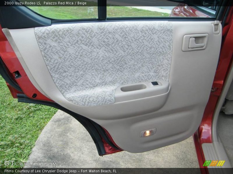 Palazzo Red Mica / Beige 2000 Isuzu Rodeo LS