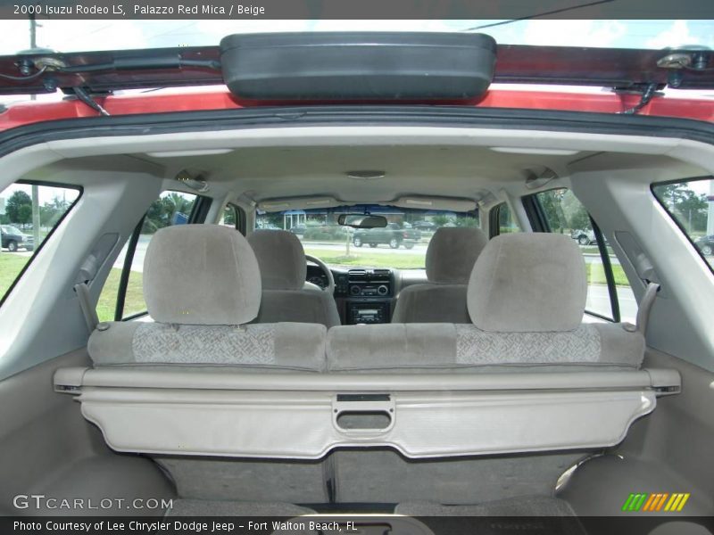 Palazzo Red Mica / Beige 2000 Isuzu Rodeo LS