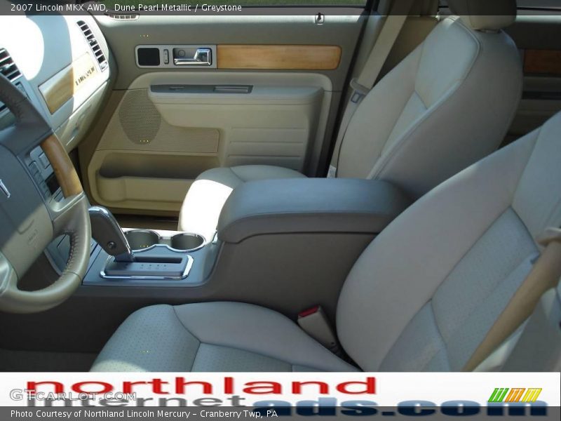 Dune Pearl Metallic / Greystone 2007 Lincoln MKX AWD
