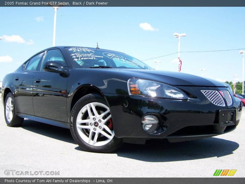 Black / Dark Pewter 2005 Pontiac Grand Prix GTP Sedan