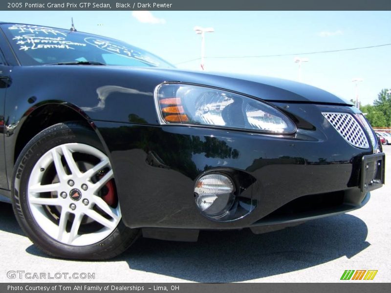 Black / Dark Pewter 2005 Pontiac Grand Prix GTP Sedan