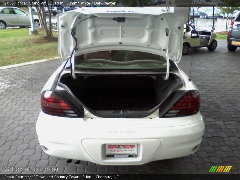 Summit White / Dark Pewter 2005 Pontiac Grand Am SE Sedan