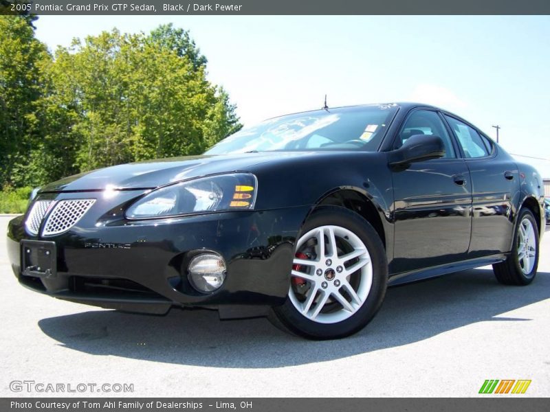 Black / Dark Pewter 2005 Pontiac Grand Prix GTP Sedan