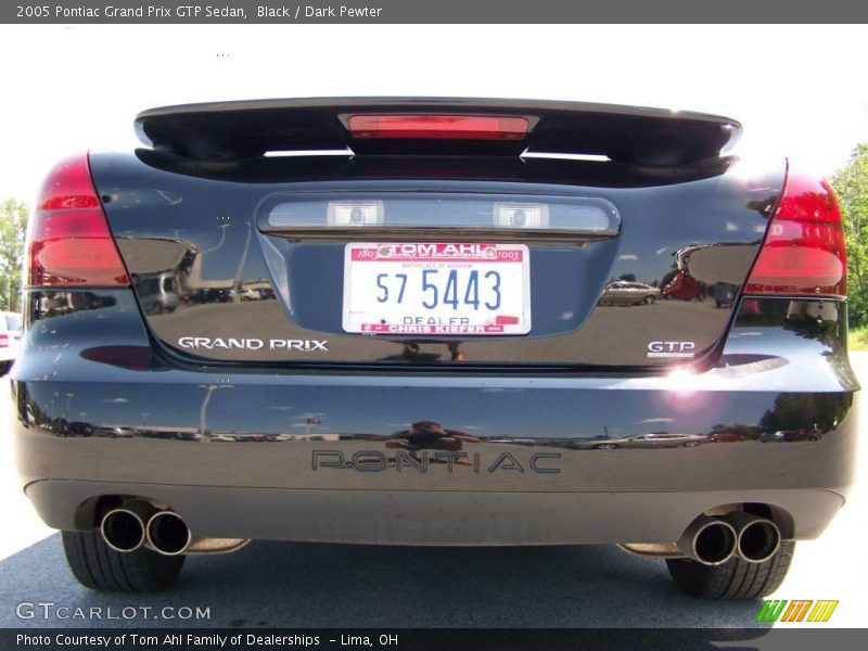 Black / Dark Pewter 2005 Pontiac Grand Prix GTP Sedan