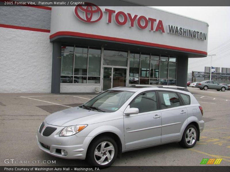 Platinum Metallic / Graphite 2005 Pontiac Vibe