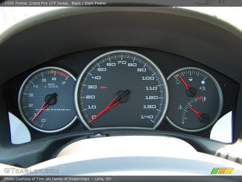 Black / Dark Pewter 2005 Pontiac Grand Prix GTP Sedan
