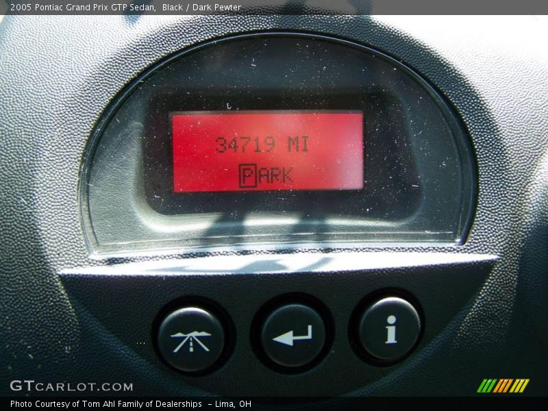 Black / Dark Pewter 2005 Pontiac Grand Prix GTP Sedan